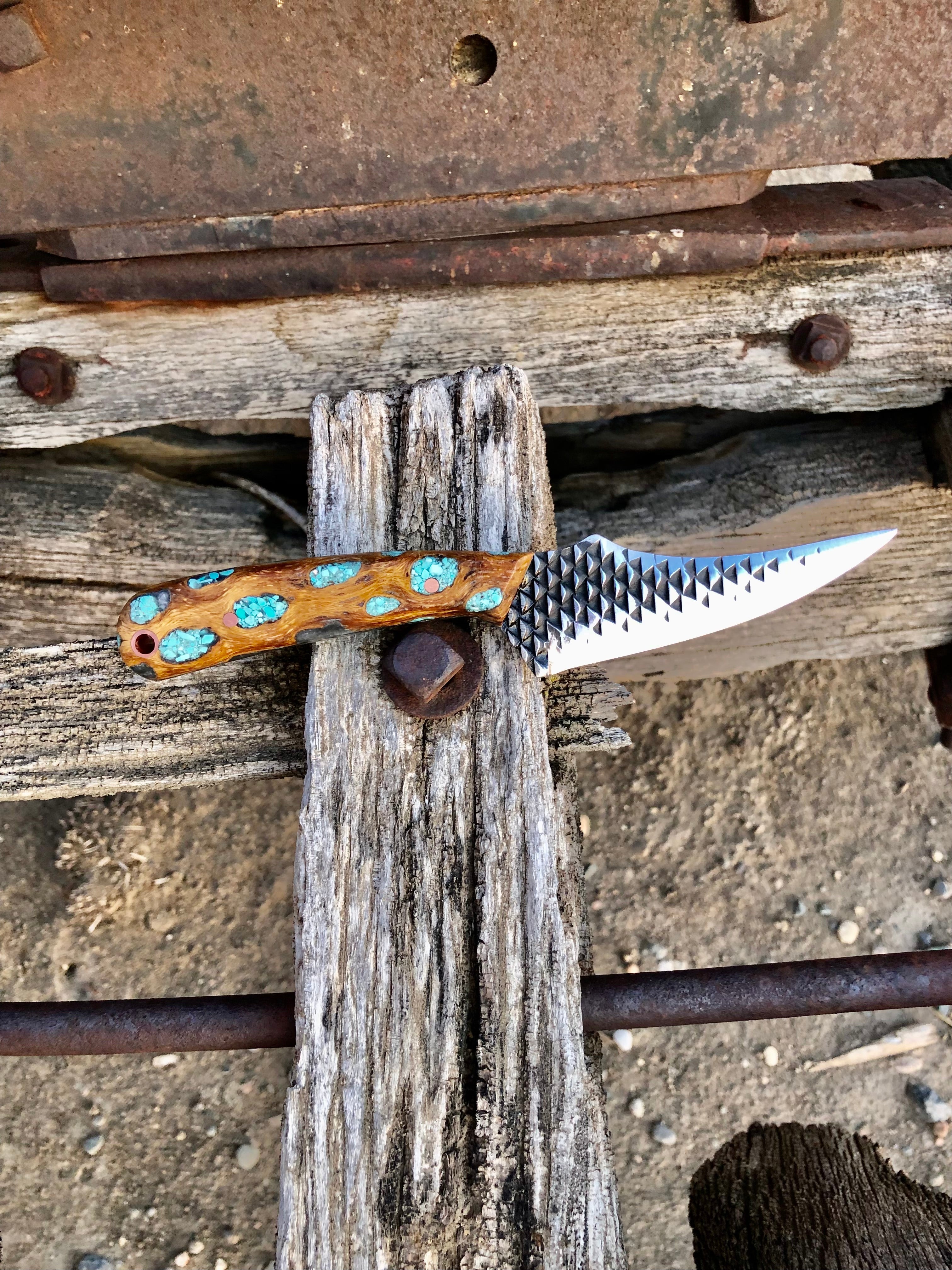 Stetson Forge  Hand Made Montana Knives