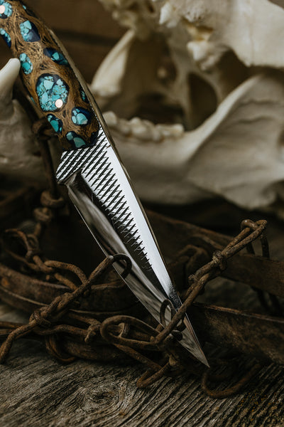 Turquoise Cholla Farrier Rasp Saddletramp