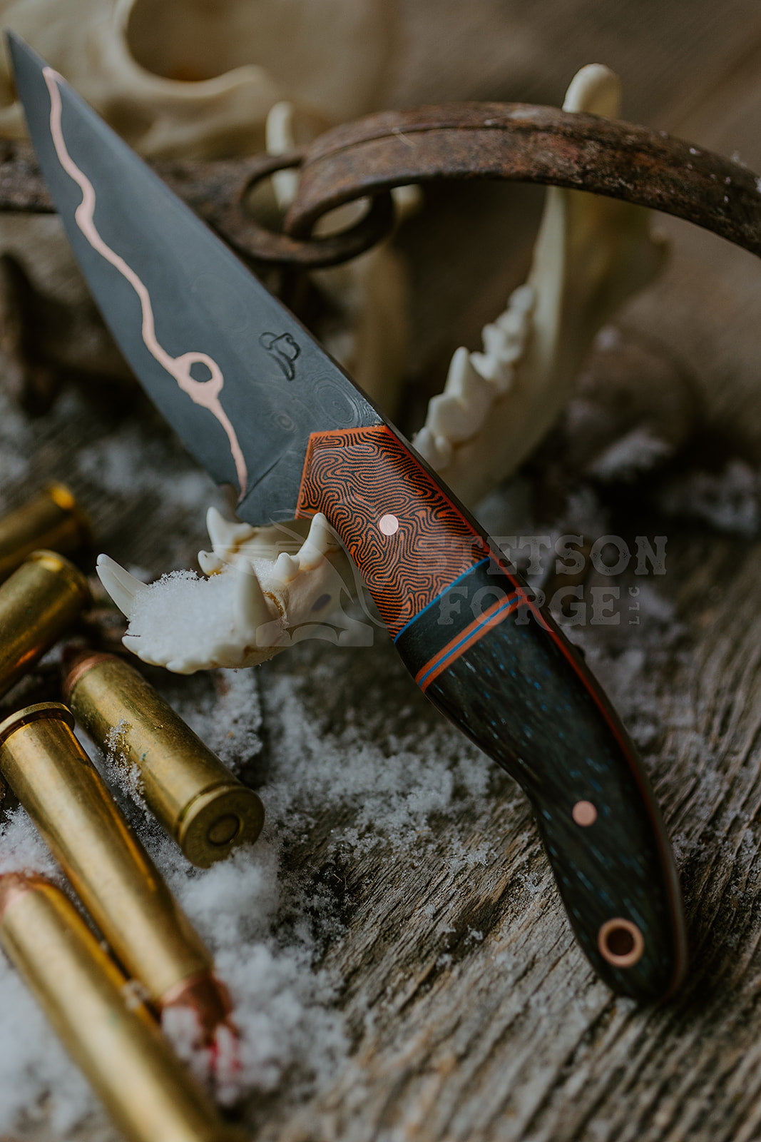 Stetson Forge  Hand Made Montana Knives
